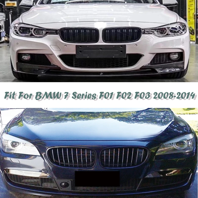 

Car Styling Kidney Modified Racing Grills Grille For BMW F01 F02 F03 F04 7 Series 2008-2014 730i 740i 750i 760i 730d Accessories