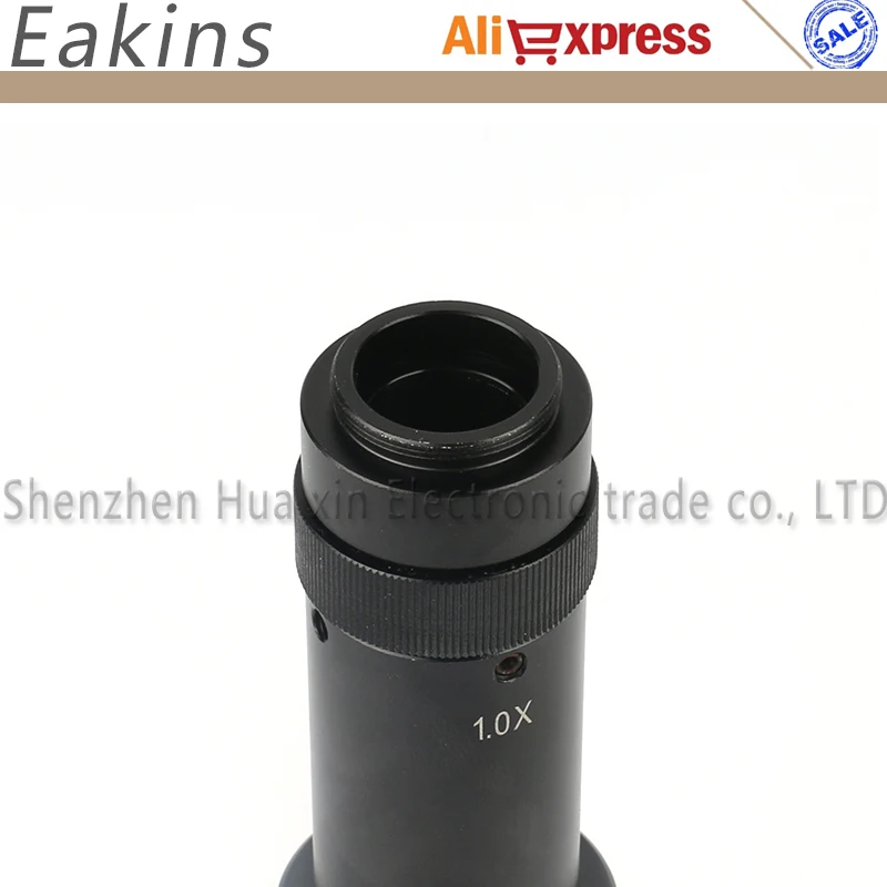  HD 0.7X-4.5X 180X/300X Zoom C-Mount Parallel light Lens for Industry Microscope Camera Glass Lens 5