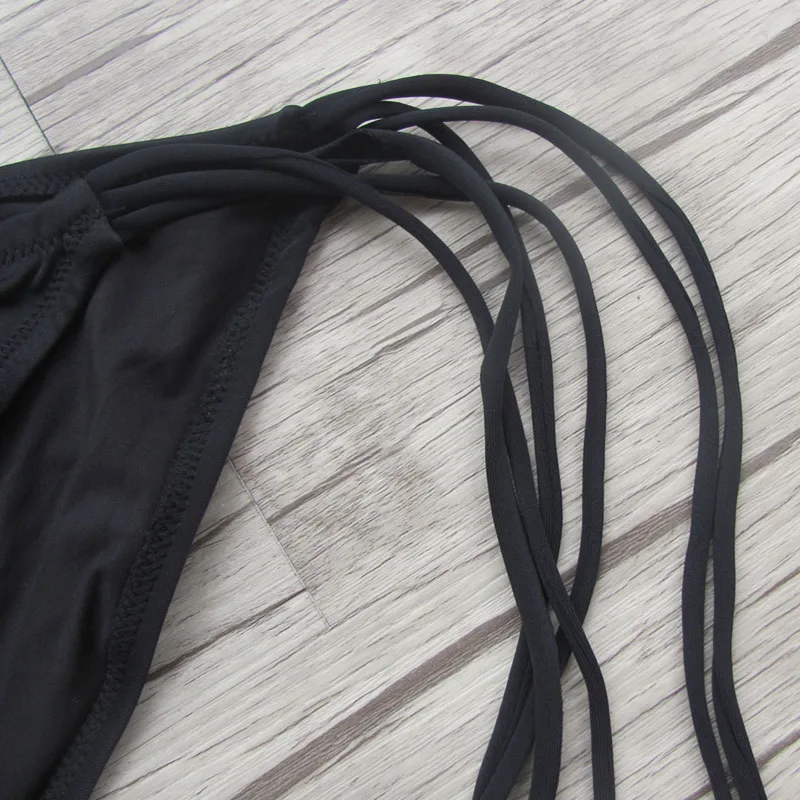 Высококачественный Монокини на подкладке queen Victoria, сексуальный купальник бикини с завязками и кисточками, женские плавки с принтом