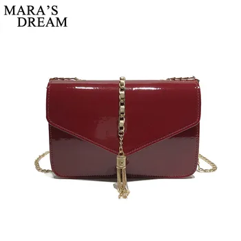 

Mara's Dream 2018 Tassel Women Small Shoulder Messenger Bags Brand Crossbody Bag Ladies Satchel Handbags Casual Small Flap bolsa