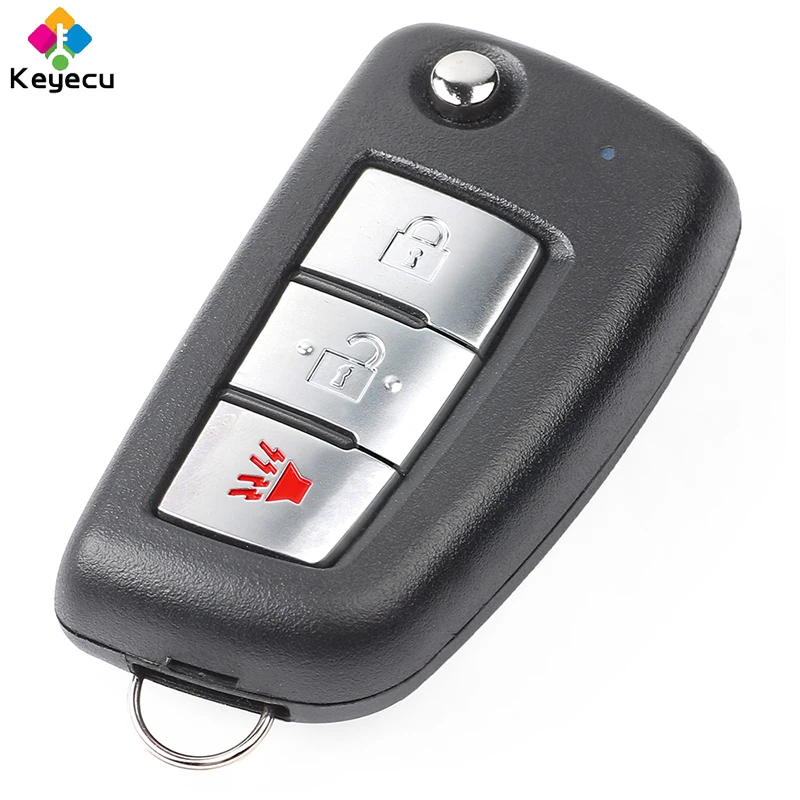Запасной обновленный дистанционный ключ KEYECU 315 МГц и чип ID46 брелок для Nissan Infiniti FX35