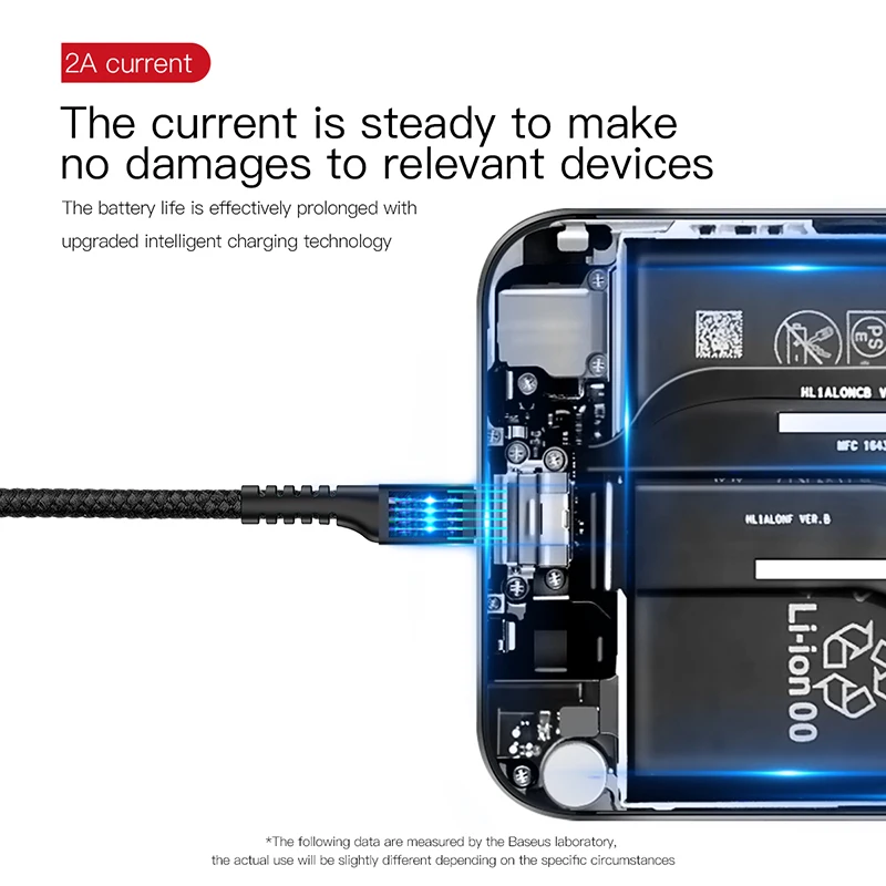Baseus пружинный USB кабель типа C для Xiaomi Mi 9 Huawei P30 Lite Samsung S10 2A быстрый раздражающий