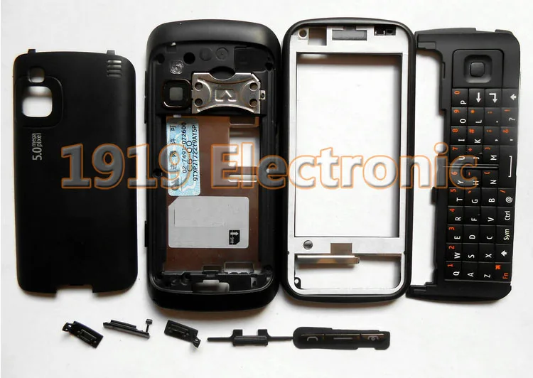 Новый полный мобильный телефон чехол с английской клавиатурой для Nokia c6 c600 +