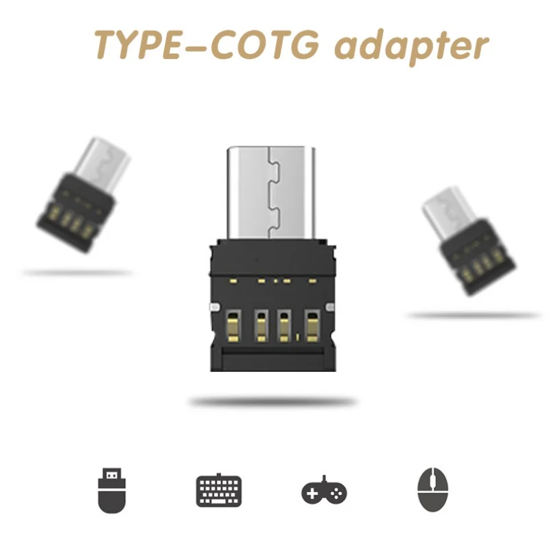 

Newest 2pcs USB-C 3.1 Type C Male to USB Female OTG Adapter Converter For Tablet Phone Huawei Sumsang Smartphones