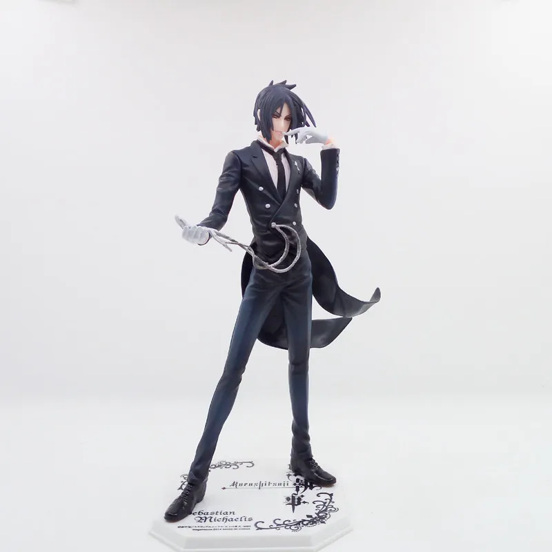 

Anime Black Butler Sebastian Michaelis PVC Action Figure Collectible Model doll toy 20cm