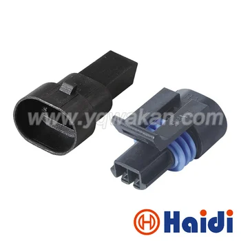 

Free shipping 5sets Delphi GM 2 Pin male&female Sensor Connector Sealed Auto Connectors 12162195 12162193