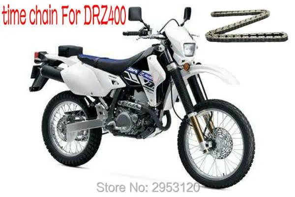 

Free shipping Motorcycle Accessories Camshaft Timing Chain For SUZUKI DRZ400 00-17 LTZ400 03-13 KAWASAKI KLX400 Cam Time Chain