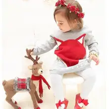 5 шт./партия, свитер для маленьких девочек одежда для детей детский пуловер с длинными рукавами и рисунком лисы свитер для девочек От 1 до 5 лет sylvia 535019597152