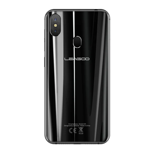 LEAGOO S9 Android 8,1 восьмиядерный смартфон 4 Гб ОЗУ 32 Гб ПЗУ 5,8" HD+ ips MTIK6750 13 МП Двойная тыловая камера 3300 мАч 4G мобильный телефон - Цвет: Black