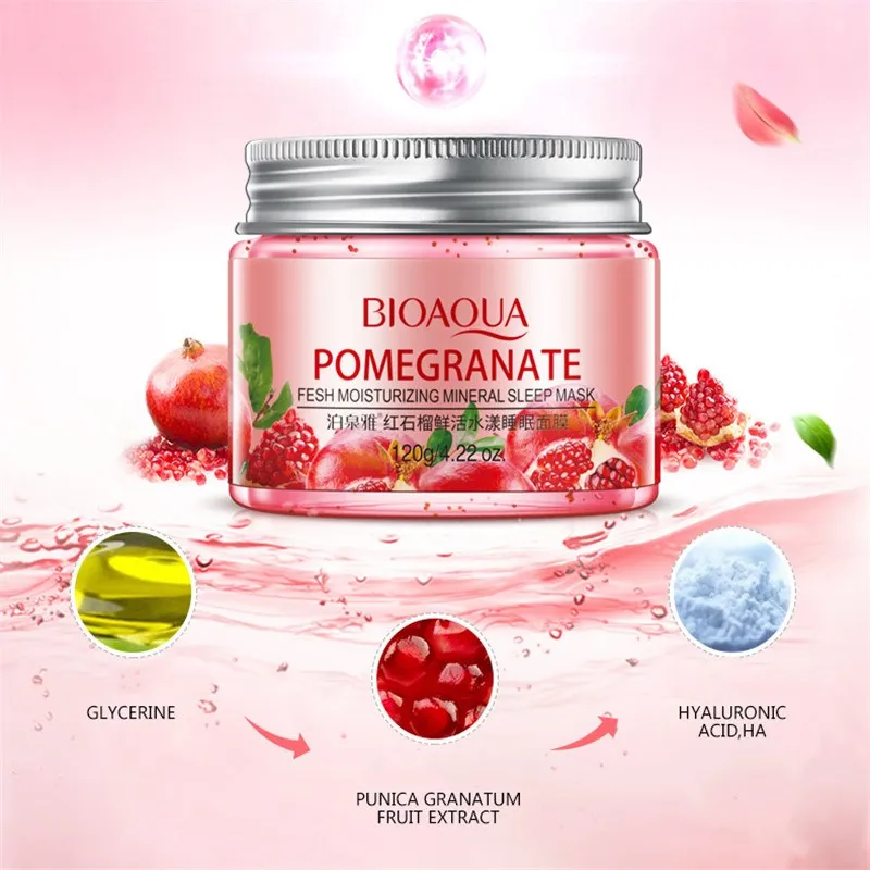BIOAQUA Fruit Series Sleeping Mask Cream Essence Deep Moisturizing Hydrating Whitening Essence Whole Face Care 3_