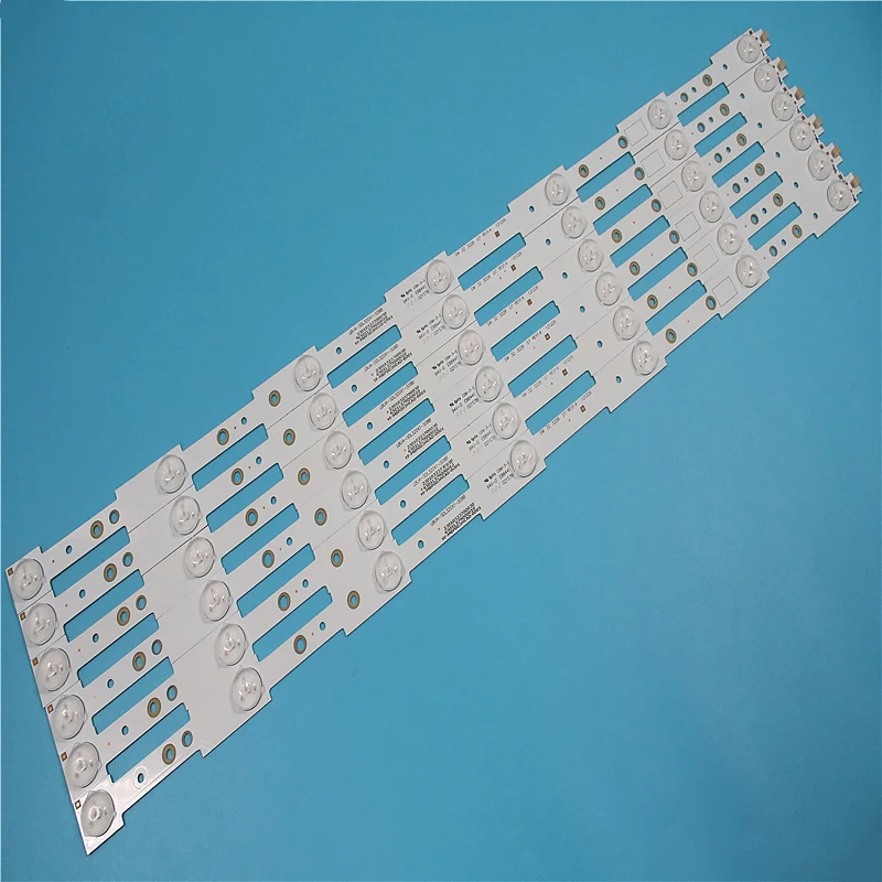 

6pcs 58cm LED Strips Backlight Lamps SW 32 3228 07 Rev1.4 LBUA-SDL320X1-S08B for Sky worth 32E350E 32E306C 32E320W new