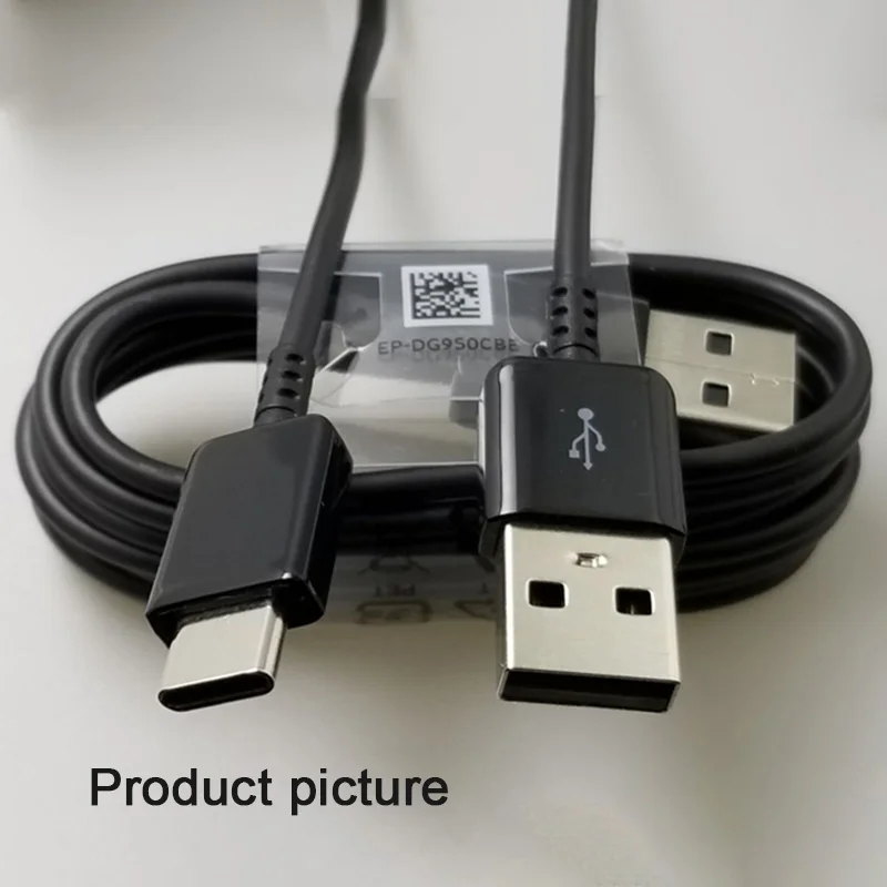Samsung оригинальная usb зарядка Type C штепсельная вилка европейского стандарта для