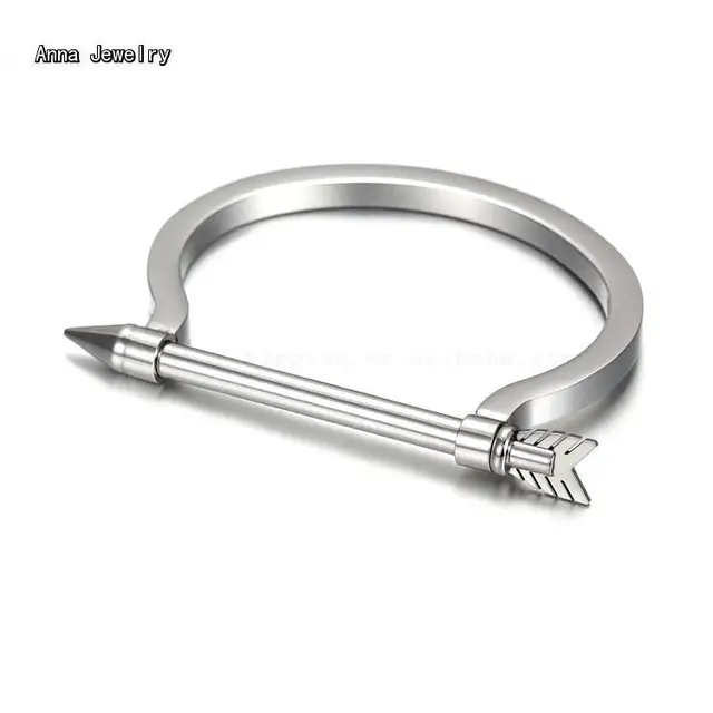 Elegant Designer Arrow Bracelet Stainless Steel Material In Elegant Designer Arrow Bracelet Stainless Steel Material In 3 Gold Colors Fashion