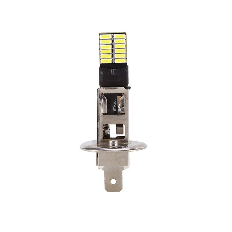 KEYECU 2 шт. 6500K Ультра Белый H1 24SMD 4014 светодиодный сменный фонарь для автомобиля