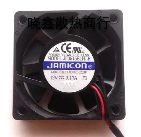 Оригинальный JAMICON JF0615B1H R DC12V 0.17A 6015 60*60*15 мм 2p линейный охлаждающий вентилятор|cooling