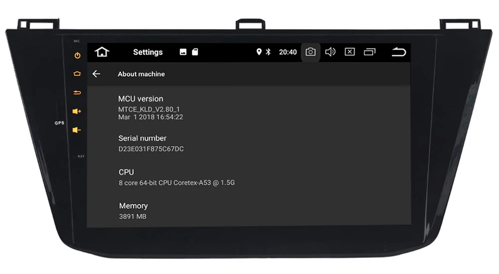 Top KLYDE 10.1" IPS 4G Android 8.0 Octa Core 4GB RAM 32GB ROM BT Car DVD Player Radio Stereo For Volkswagen VW Tiguan 2016 2017 2018 4