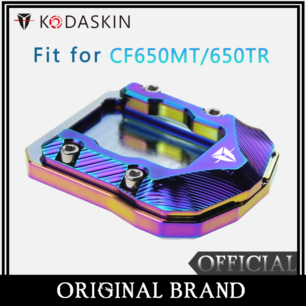 

KODASKIN Motorcycle CNC Aluminum Side Stand Enlarge for CF650MT/650TR