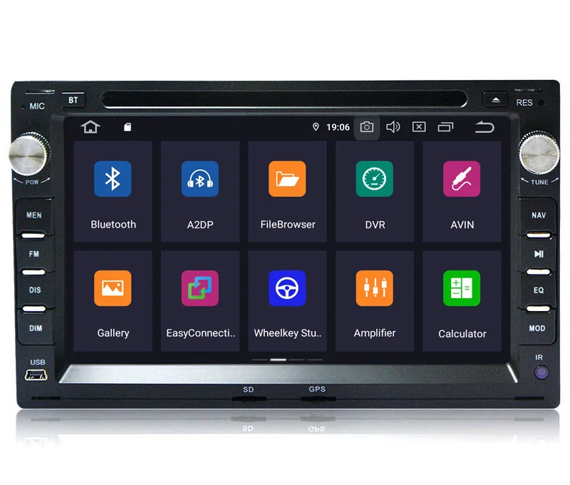 Clearance COIKA Android 9.0 System Quad-Core Car DVD Player GPS Navi For Volkswagen Jetta Polo T5 Passat B5 Sharan Golf 4 1999-2005 BT SWC 1