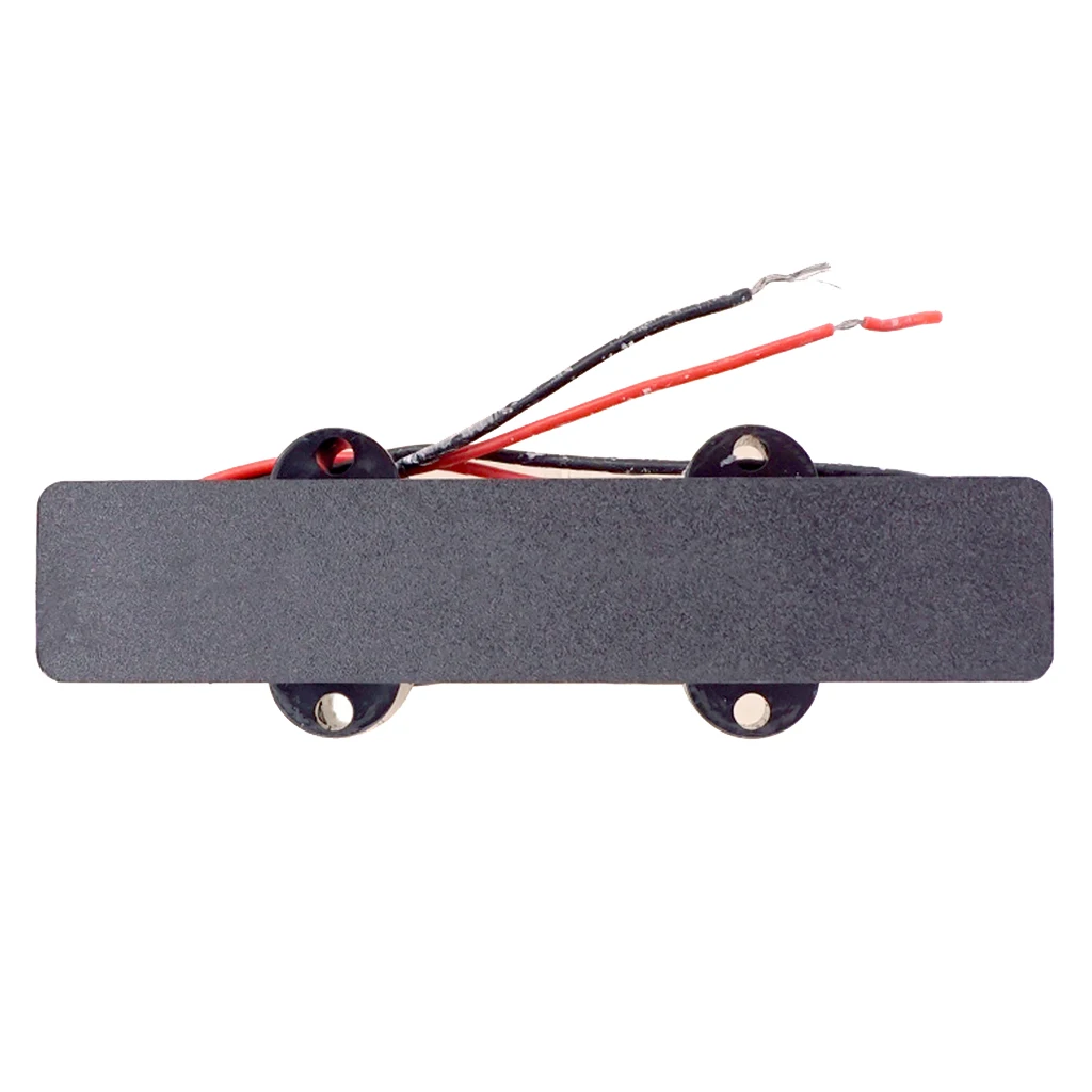 2pcs Black 4 String JB Jazz Bass Pickup Neck&Bridge for Electric Bass Parts