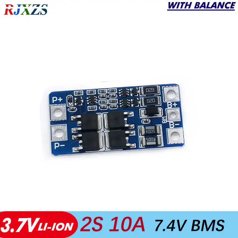 2S 10A Li Ion 8 4 V lifepo4 6 v 18650 DIY BMS PCM Защитная плата батареи bms pcm 2s батарейный блок|bms