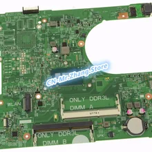 SHELI для Dell Inspiron 14(3458) Материнская плата для ноутбука I3 5005U cpu PFT7H 0PFT7H CN-0PFT7H DDR3L тест хорошее