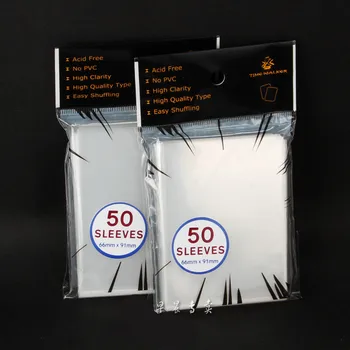 

Free shipping High Quality 66*91MM thicken Board Game Card Sleeves Card Protector transparent sleeves