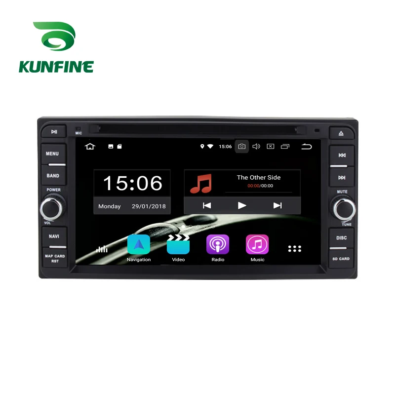 Octa Core 4GB RAM 64GB ROM Android 9.0 Car DVD GPS Multimedia Player Car Stereo for TOYOTA RAV4 2001-08 Radio Headunit Device
