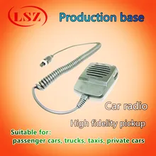 Поставка автомобиля домофон ручка микрофона микрофон регулируемый объем PTE-1302N