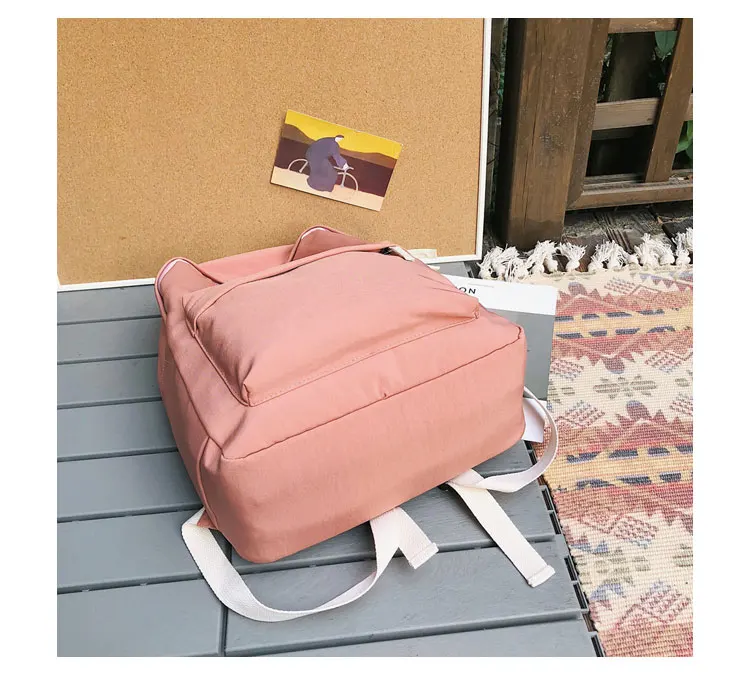 Janespri Cute School Bags for Teenage Girls Waterproof Nylon Embroidery Backpack Female Backpack Travel Bag School Mochilas New_34-1_24