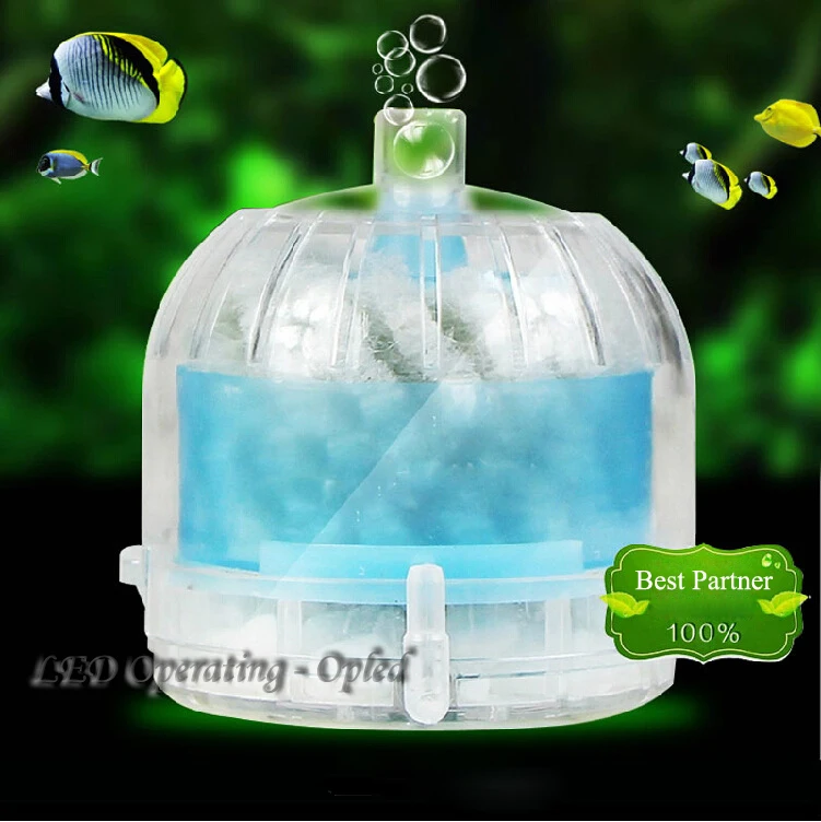 Reusable aquarium Air Bubble Filter, under water Air Driver Filter internal sponge for aquarium