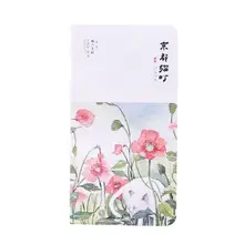 Из 2 предметов новая пустой этюдник дневник рисунок граффити живописи Sketchbook 80 Простыни Винтаж Cat Тетрадь, Мак