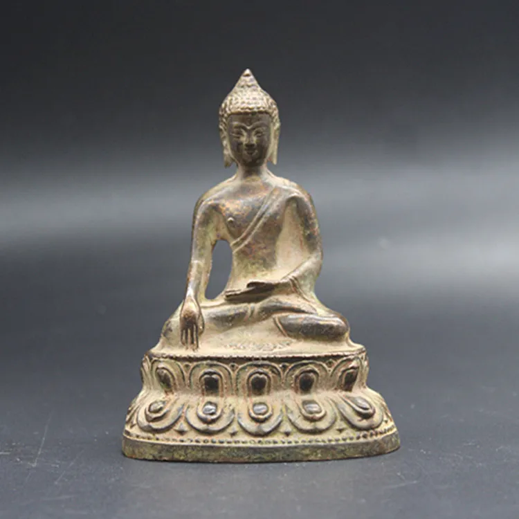 

Chinese Tibet Buddha Bronze statue Buddha of Nepal old copper statue