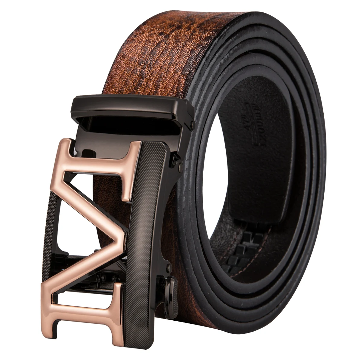mens brown belt designer