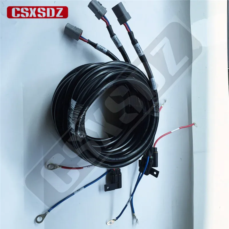 트림블 GPS 전원 케이블, 하단 전원 코드 (67258 A), CFX750, FM750, FMX, FM1000