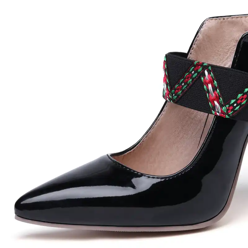 ladies slip on mules