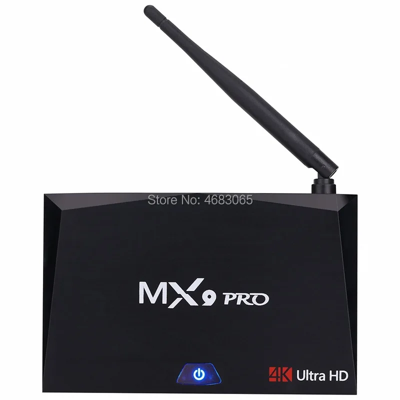 MX9 Pro ТВ коробка android 7,1 4 GB Оперативная память 32 ГБ Встроенная память RK3328 4 ядра 2,4 г/5G Wi-Fi Bluetooth 4,1 Smart телеприставки HDR10 4 K Media Player