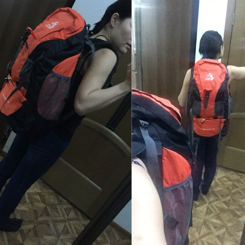 Спортивная сумка Рюкзак Большой Емкости 50L Открытый Альпинизмa Туризмa На