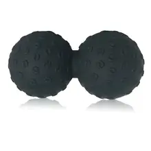 Горячий силикон Bump Emboss массаж фасции йога мяч в форме арахиса мяч массаж ног расслабление мышц рук