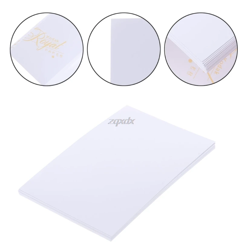 

20Sheets 4"x6" High Quality Glossy 4R Photo Paper 200gsm for Inkjet Printers Drop ship