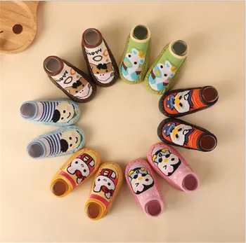 

New Baby Socks Infant Cartoon Socks Kids Indoor Floor Socks Non-Slip Thick Boys Girls Socks