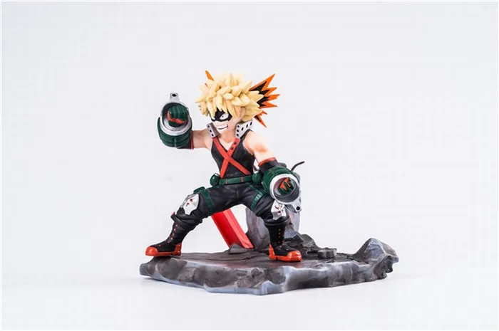 Аниме Моя геройская Академия Boku no Hero Akademia Izuku Midoriya/Katsuki Bakugou ПВХ экшн фигурка стенд