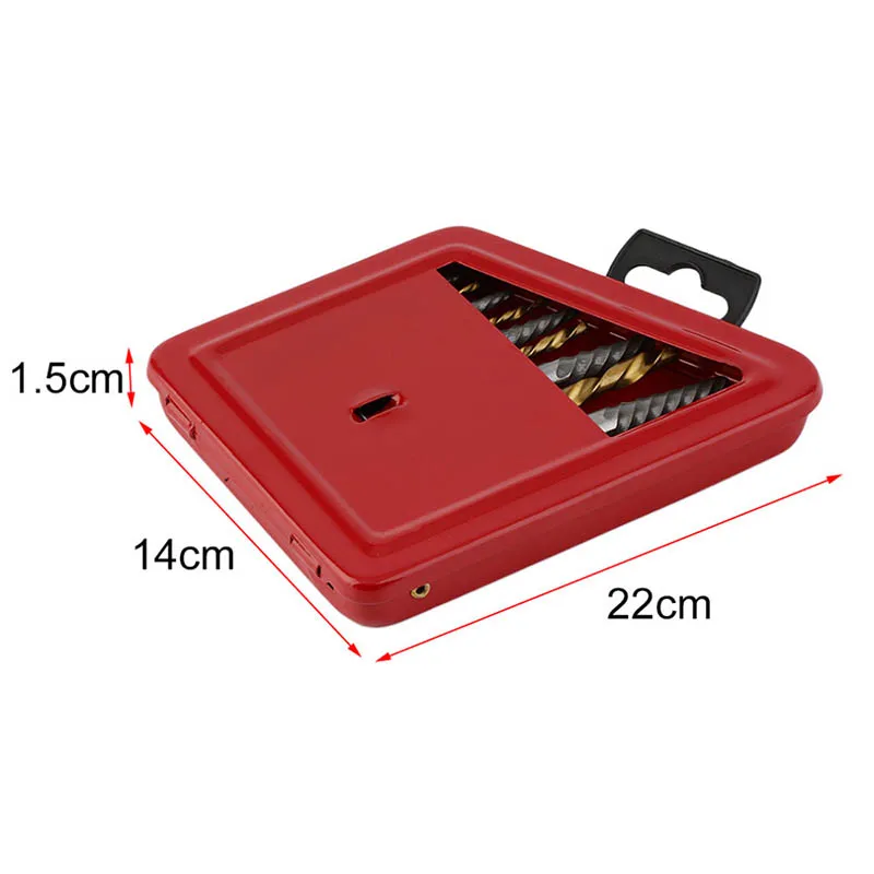 

10PC Screw Extractor Set Free Titanium Drill Extractor Combination Set DAG-ship