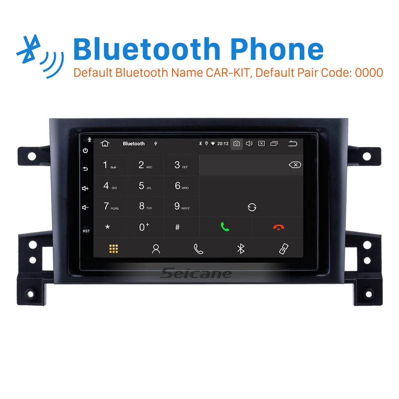 cheap Seicane 2Din Android 9.0 7 inch GPS Car Radio For 2005 2013 Suzuki Vitara DVD Multimedia Player Support OBD2 DVR 4G Wifi