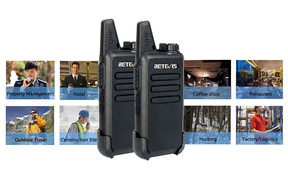 6 шт. RETEVIS RT22 портативная мини-рация 2 Вт 16CH UHF CTCSS/DCS VOX двухсторонняя рация коммуникатор Walk Talkie + кабель