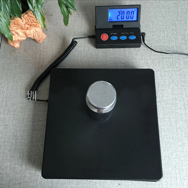 50kg 2g Portable Digital Postal Shipping Scale electronic platform