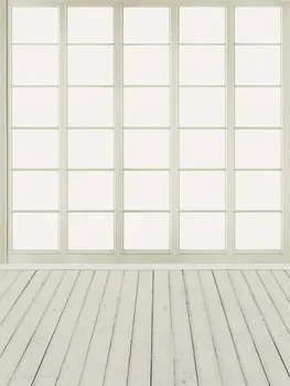 

Indoor Window Photography Backdrops for Baby Newborn Digital Studio Photo Booth Wallpaper Photographic Backgrounds Wood Floor