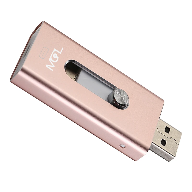 USB флеш накопитель MGL OTG 8 ГБ 16 32 64 для iPhone X/8/7 Plus/7/6s Plus/6s/5/SE и ipad карта памяти iFlash Drive