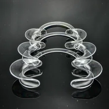 20 шт. зубы Whitenng рот открывалка M Размер пластик Отбеливание зубов щек Втягивающее устройство, C Тип стоматологический Ретрактор для щеки