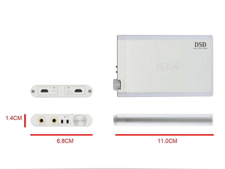 Топпинг nx4 dsd портативный усилитель ЦАП ES9038Q2M XMOS XU208 усилитель для наушников ЦАП usb DSD512 декорация HiFi усилитель для наушников