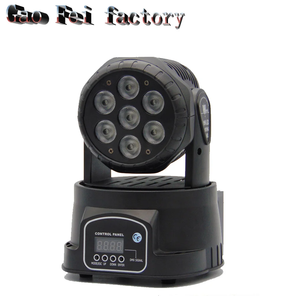 Lyre spot led wash stage equipment quad mini led moving head light 7x12w для rgbw светодиодный диско-свет